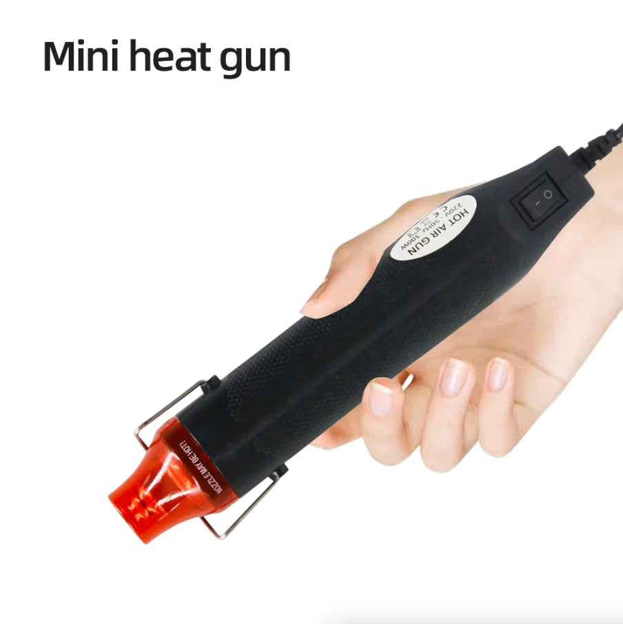 Mini Heat Gun for Crafts, Embossing & Shrink Wrap, US Plug – image 6