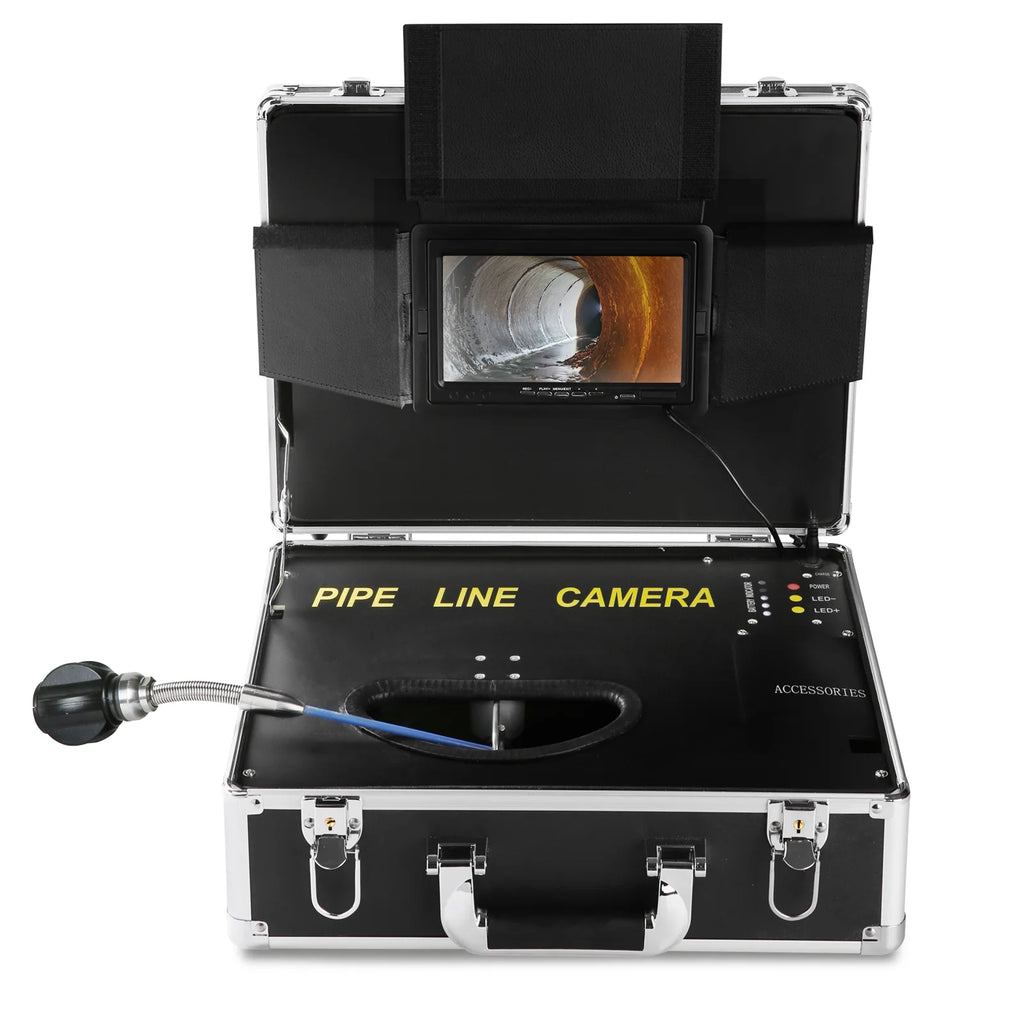 Sewer Camera 100 ft – 7 in Pipe Inspection Camera with DVR – image 10