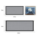 Folding Mesh Pet Gate – Portable Dog Barrier with 4 Hooks