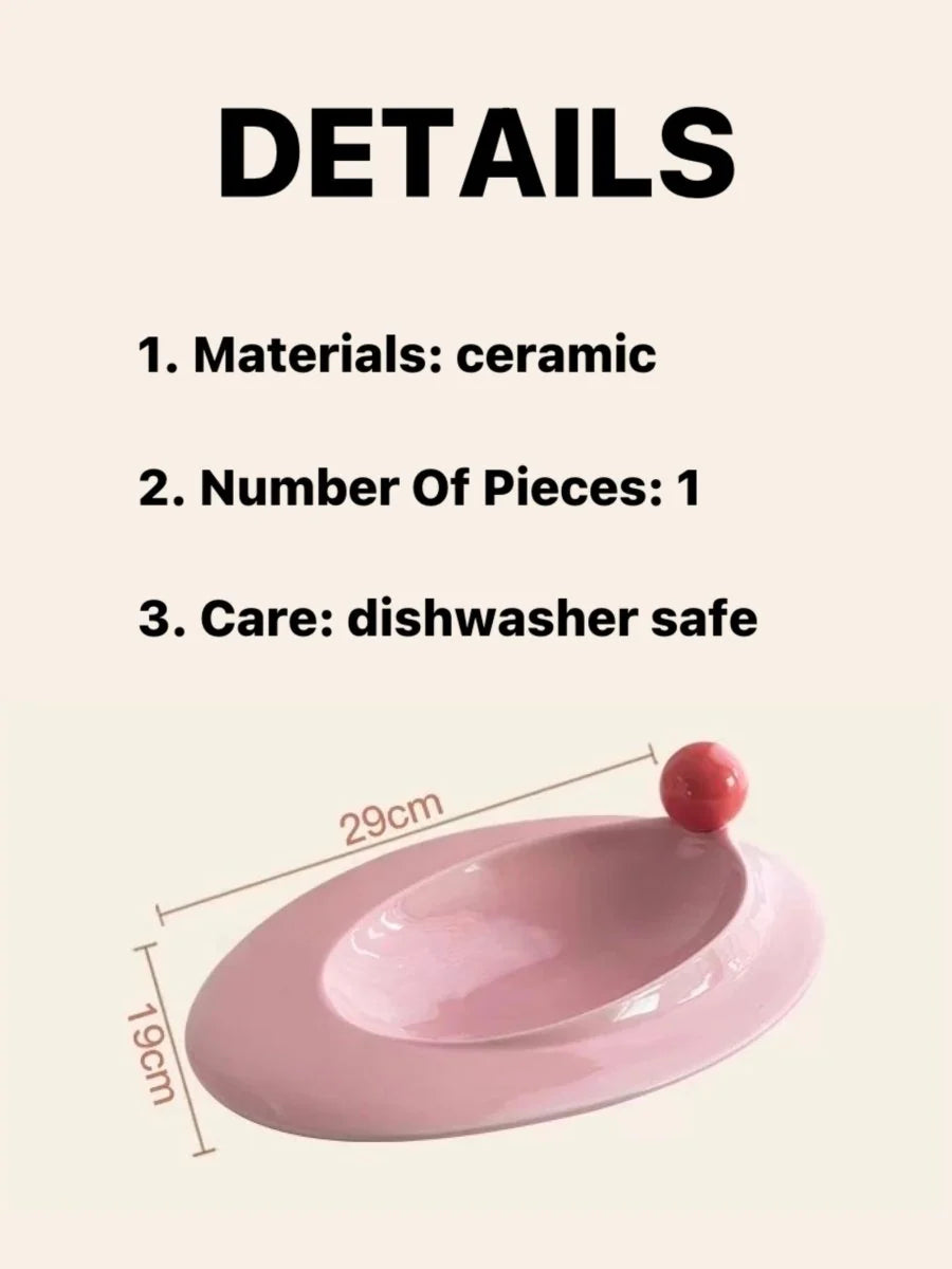 Handmade Ceramic Rim Soup Bowl with Bubble Dot Edge – image 8