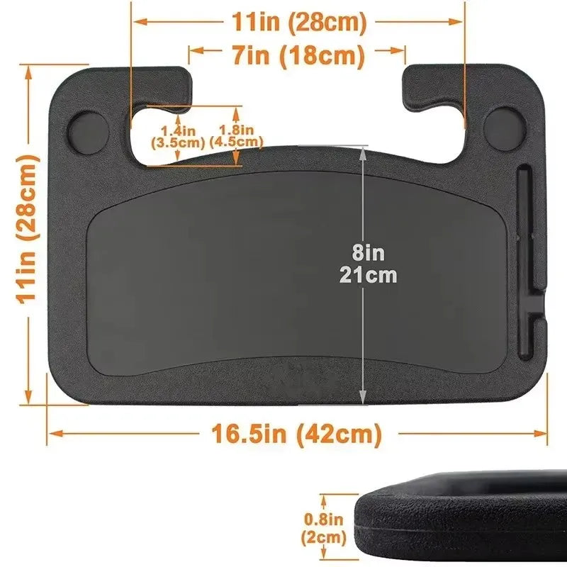 Steering Wheel Tray Table for Car Eating, Laptop & Work – image 5