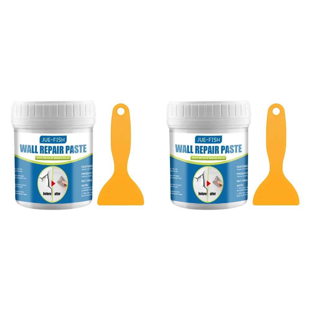 Drywall Repair Paste Kit – Wall Crack & Hole Filler w/ Scraper – image 8