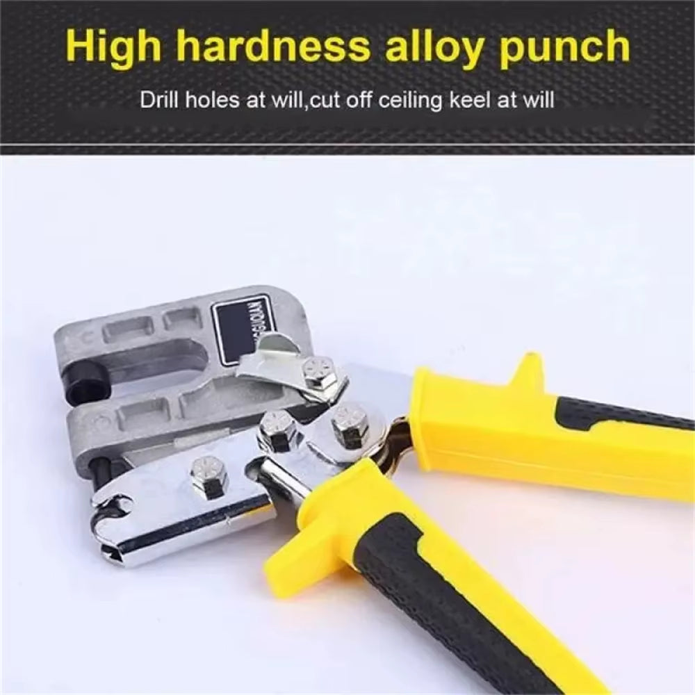 Ceiling Punch Pliers – Aluminum Drywall Stud Crimping Tool – image 5