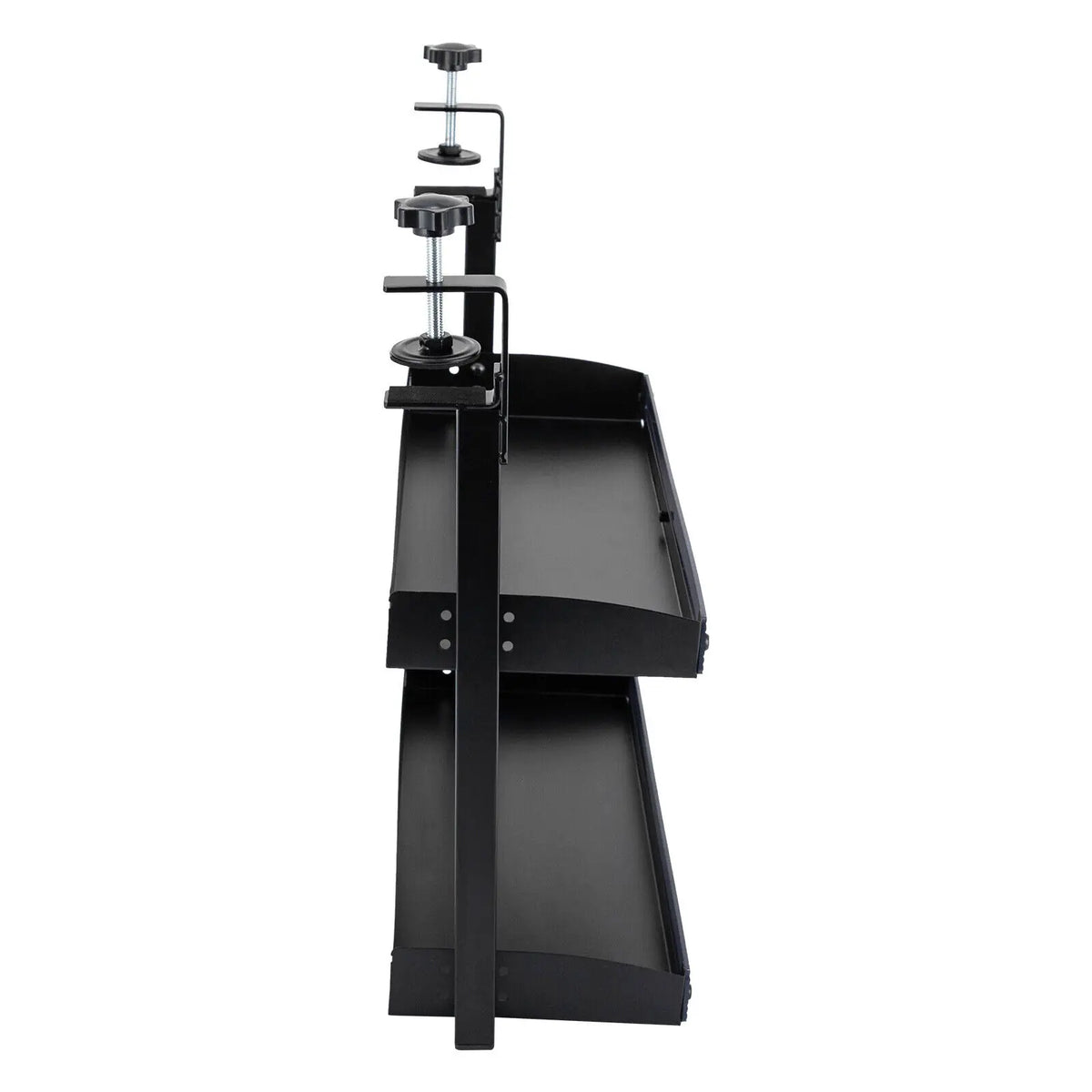 Clamp-On 2-Tier Desk Shelf, Mounts Above or Under Desk, No Drill – image 7