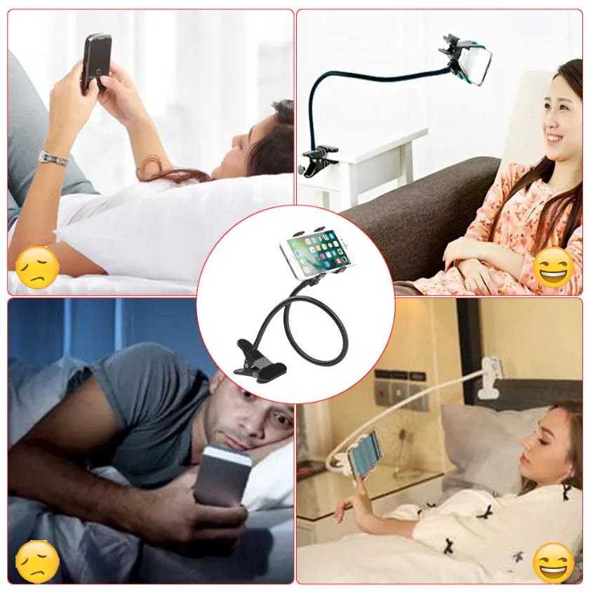 Gooseneck Phone Holder with Desk Clamp, 29.5 in Arm – image 2