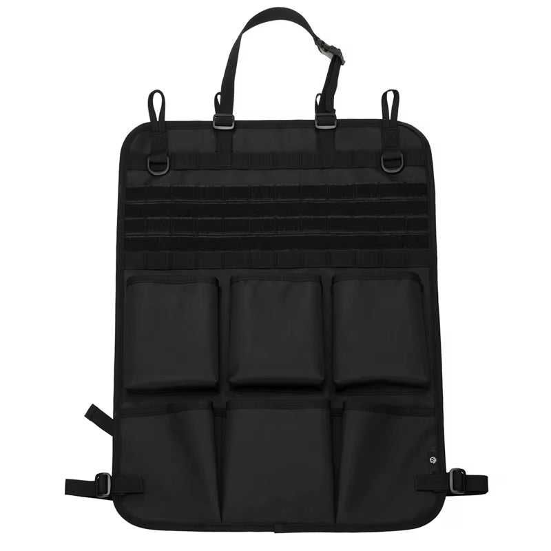 Trucker Camo MOLLE Seat Back Organizer, 600D Waterproof Hanging Bag – image 9