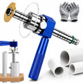 PVC Internal Pipe Cutter, 1-1/4 in Drill-Powered Inside Cutter