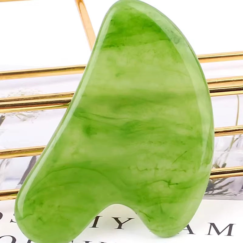 Gua Sha Board Heart-Shaped Resin Facial Massage Tool – image 2