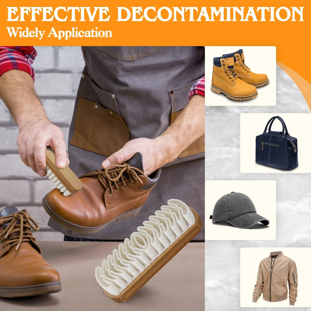 2-Pack Suede & Nubuck Shoe Cleaning Brushes – image 4