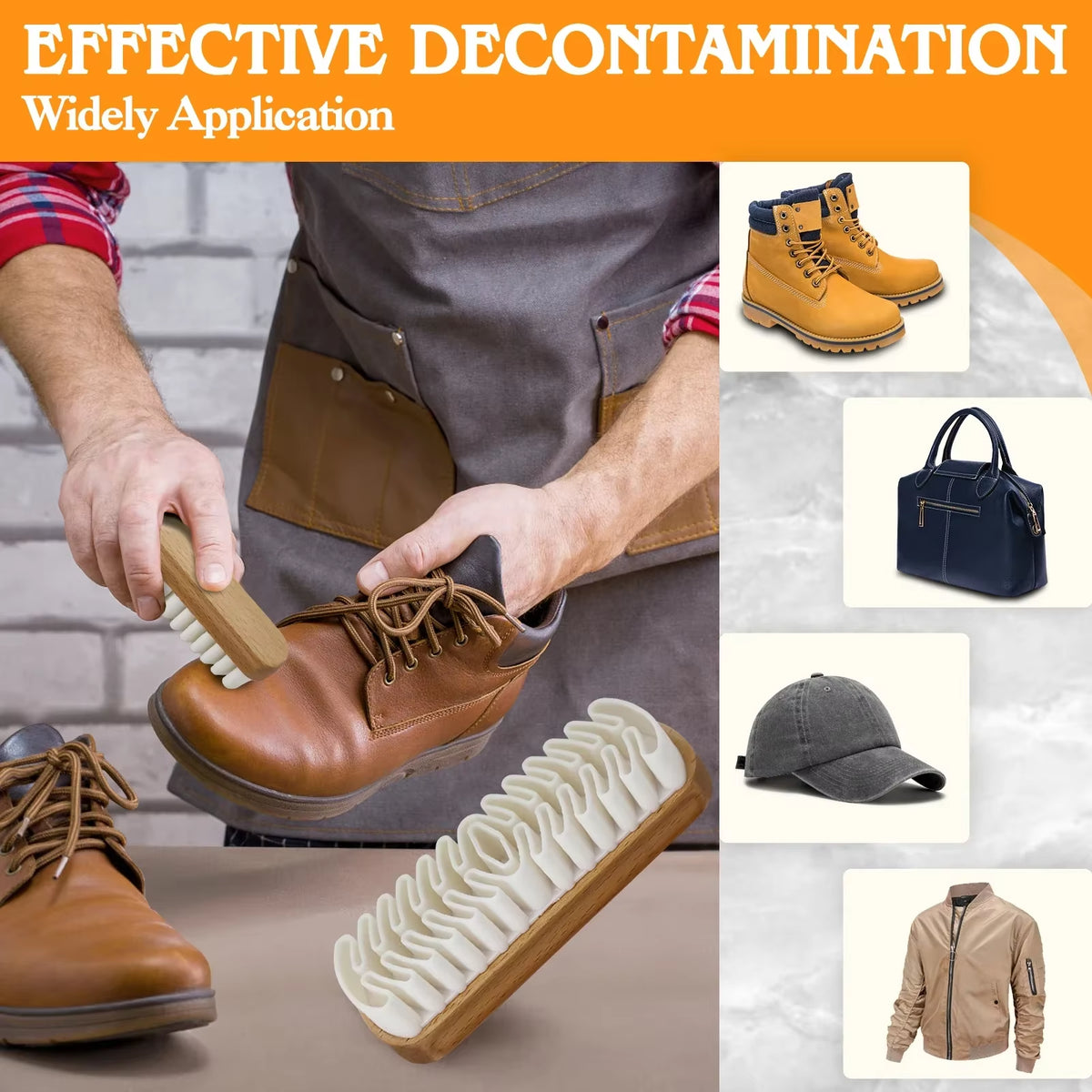 2-Pack Suede & Nubuck Shoe Cleaning Brushes – image 4