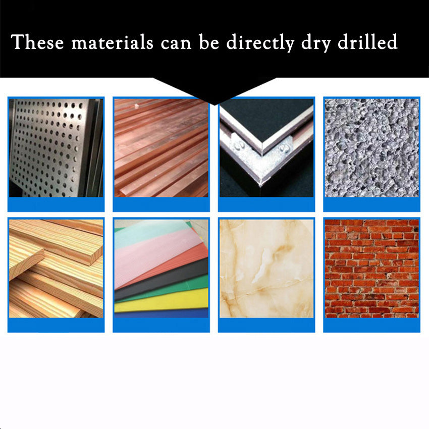 Multi-Material Drill Bits – 4 Pc Set for Tile, Glass and Wood – image 4