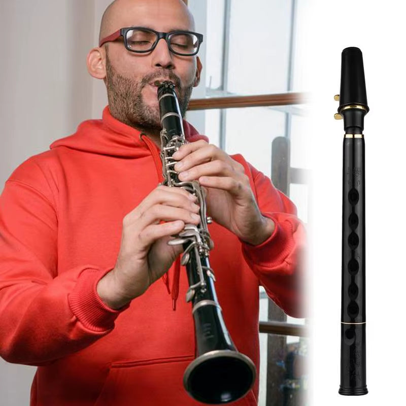 8-Hole Travel Pocket Saxophone in C Key with Alto Mouthpiece – image 2