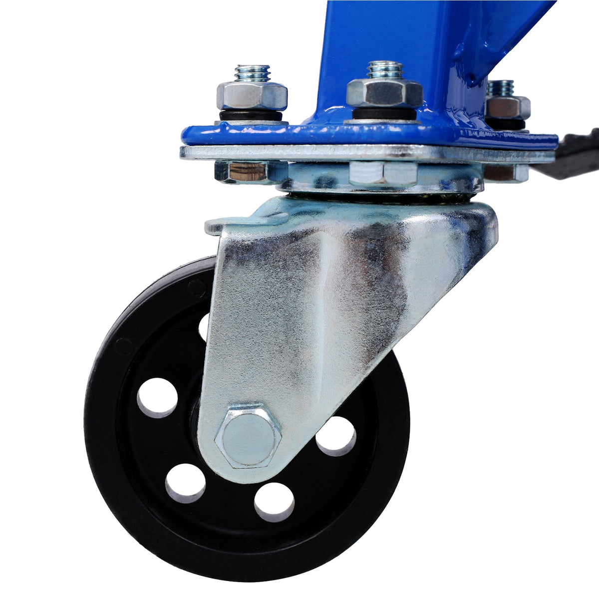 Dirt Bike Lift Stand – 300 lb Hydraulic Foot Pedal Lift with Wheels