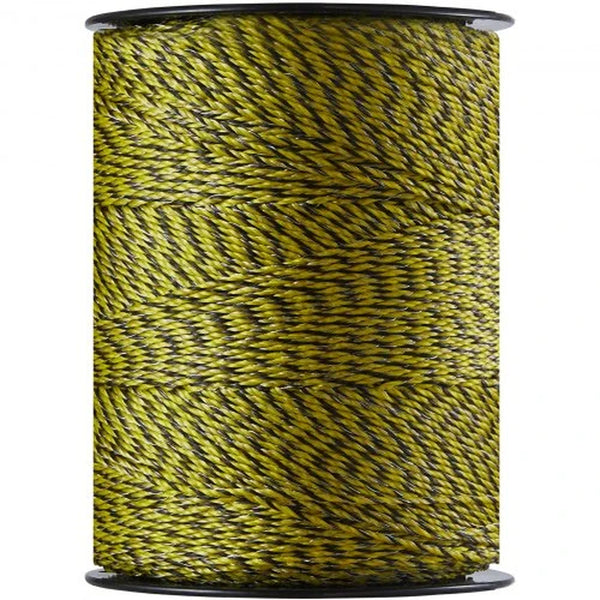 Electric Fence Polywire 3366 ft, 6 Stainless Strands with Reel