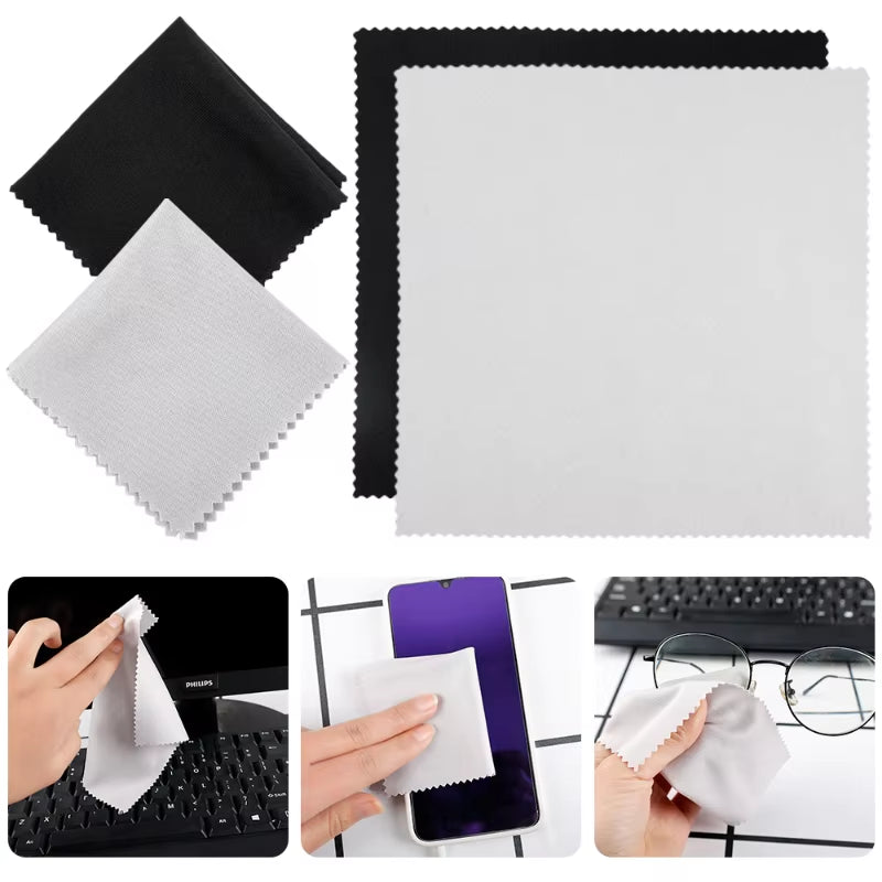 Microfiber Screen Cleaning Cloths, 10 Pack – image 3