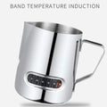 Milk Frothing Pitcher 350 ml, Stainless Steel Latte Art Jug