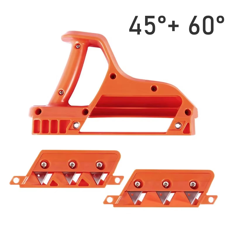 Drywall Edge Chamfer Plane - Plasterboard 45/60 Degree Hand Trimmer Tool