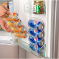 Soda Can Organizer - Fridge Drink Storage Bin
