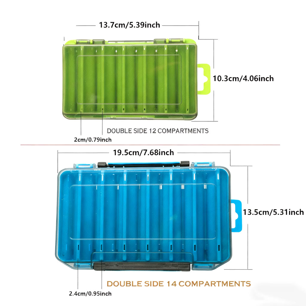 Double-Layer Fishing Tackle Organizer Box – image 5