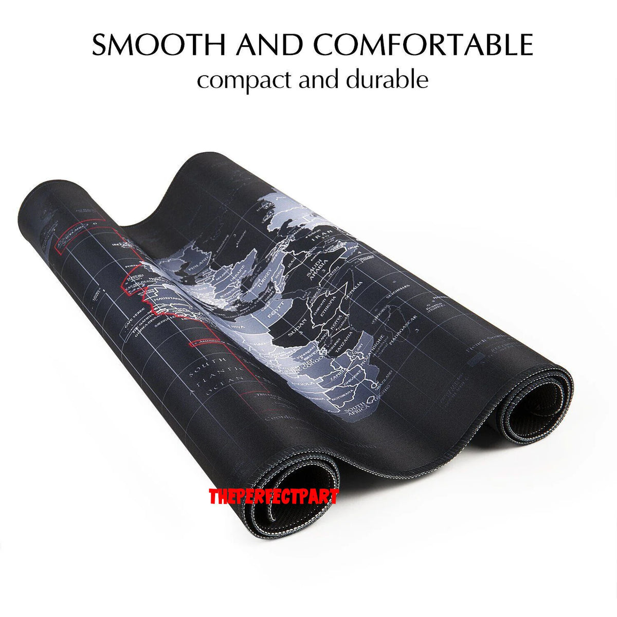 Extended Mouse Pad – 31 x 12 in Desk Mat, Stitched Edge – image 9