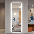 65 x 22 Inch Full Length LED Lighted Vanity Mirror, Dimmable – image 1