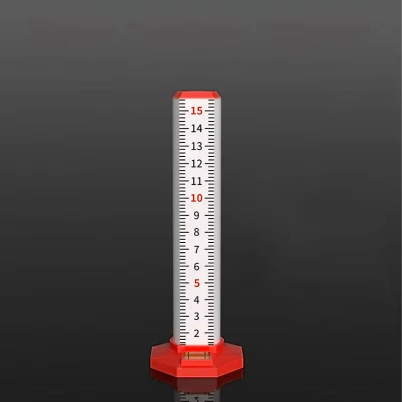 Ceiling Grid Leveling Ruler for Construction Framing