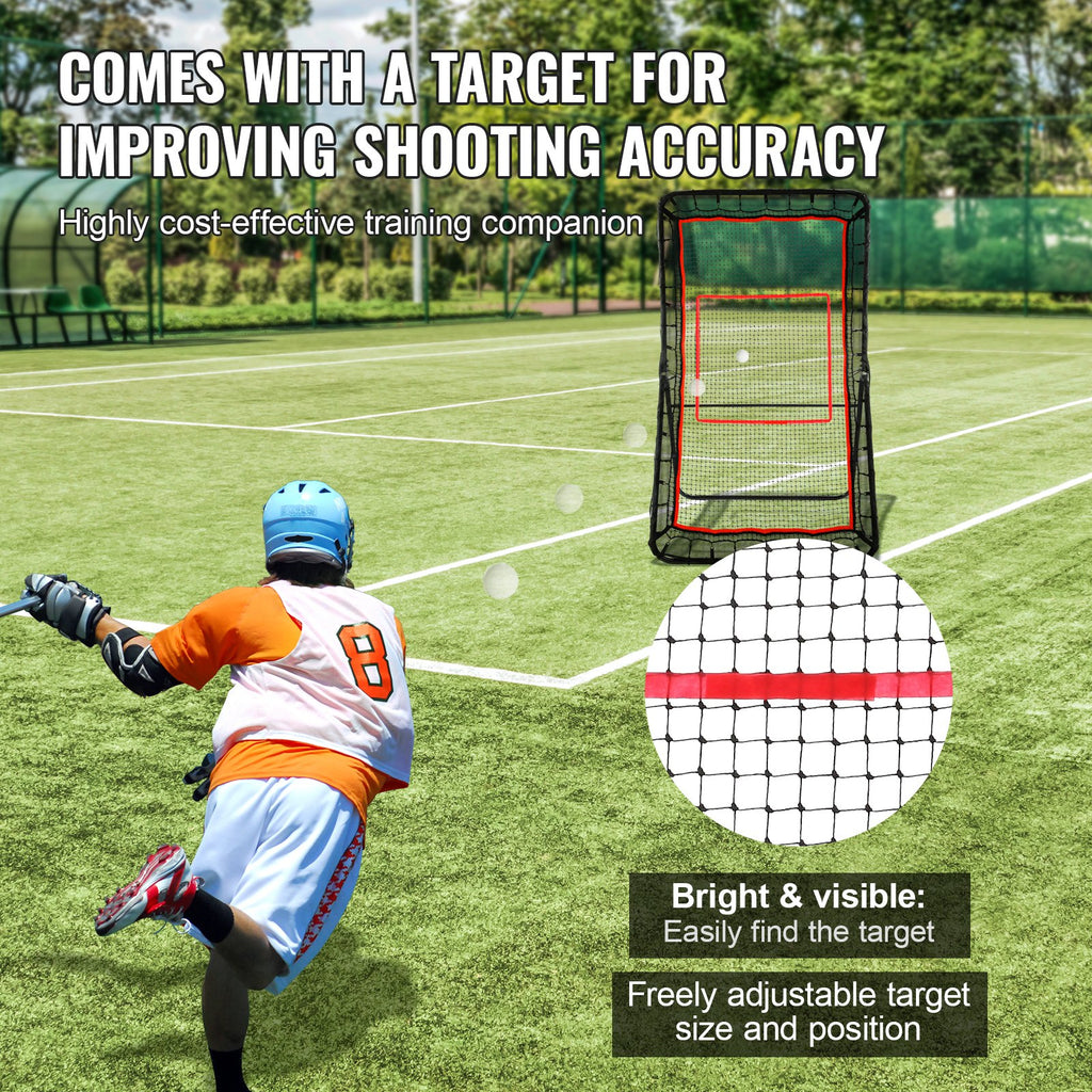 4 x 7 Ft Backyard Rebounder Net With 5 Angles And Target – image 5