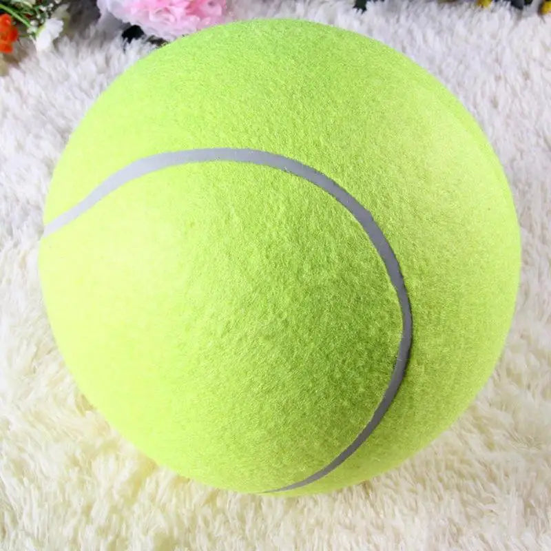 Giant Dog Tennis Ball, Extra Large Inflatable Fetch and Chew Toy – image 6