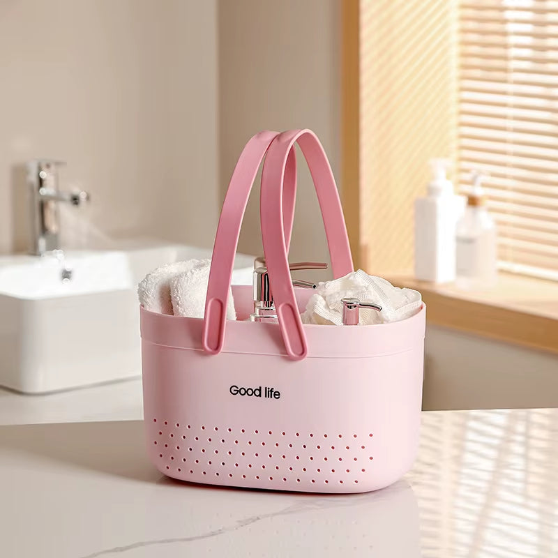 Portable Shower Caddy - Plastic Tote Basket with Handles – image 9