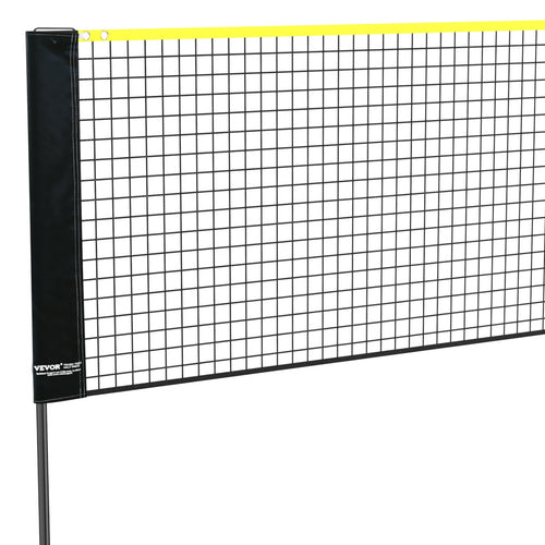 20 Ft Adjustable Badminton And Volleyball Net Set With Rackets