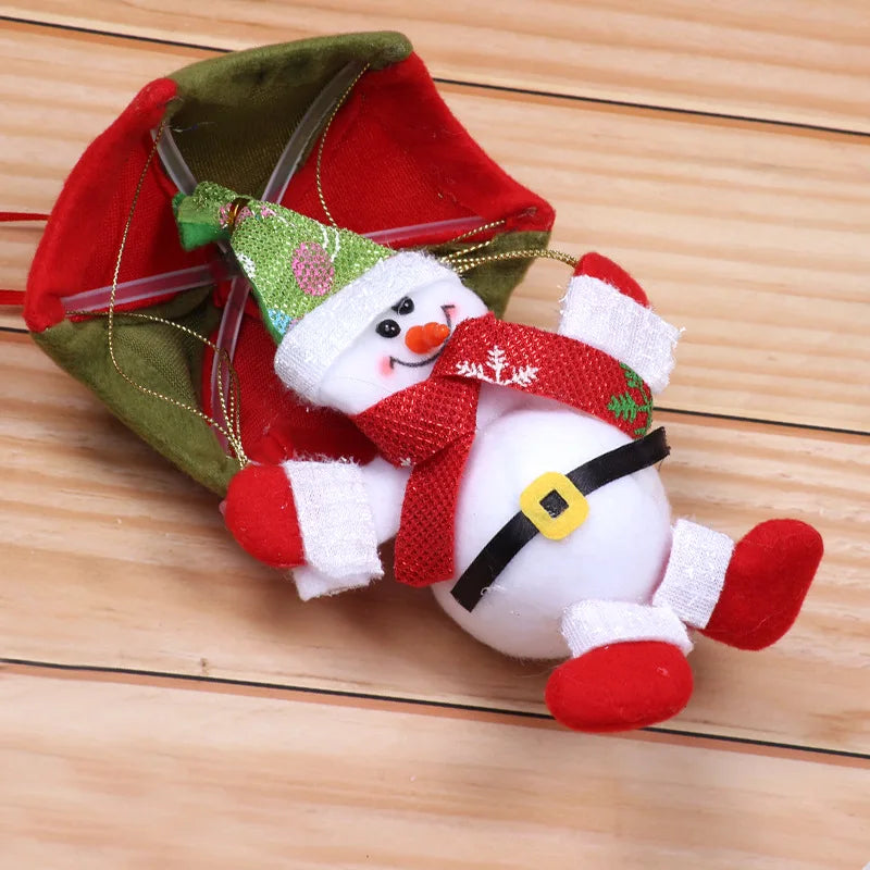 Skydiving Santa Ornament - Hanging Christmas Decoration – image 3