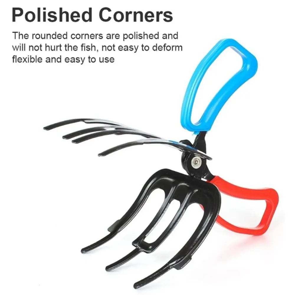 Three-Claw Metal Fish Grip, Fishing Catch Holder Tool – image 3