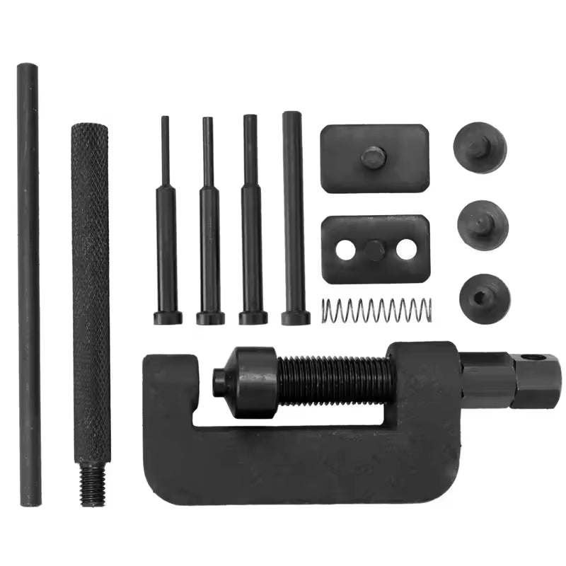 Motorcycle Chain Breaker & Riveting Tool Kit, 13 Pc Mechanics Chain Press – image 6
