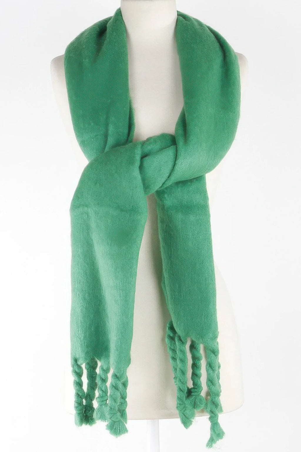Twisted Fringe Scarf – Soft Winter Scarf