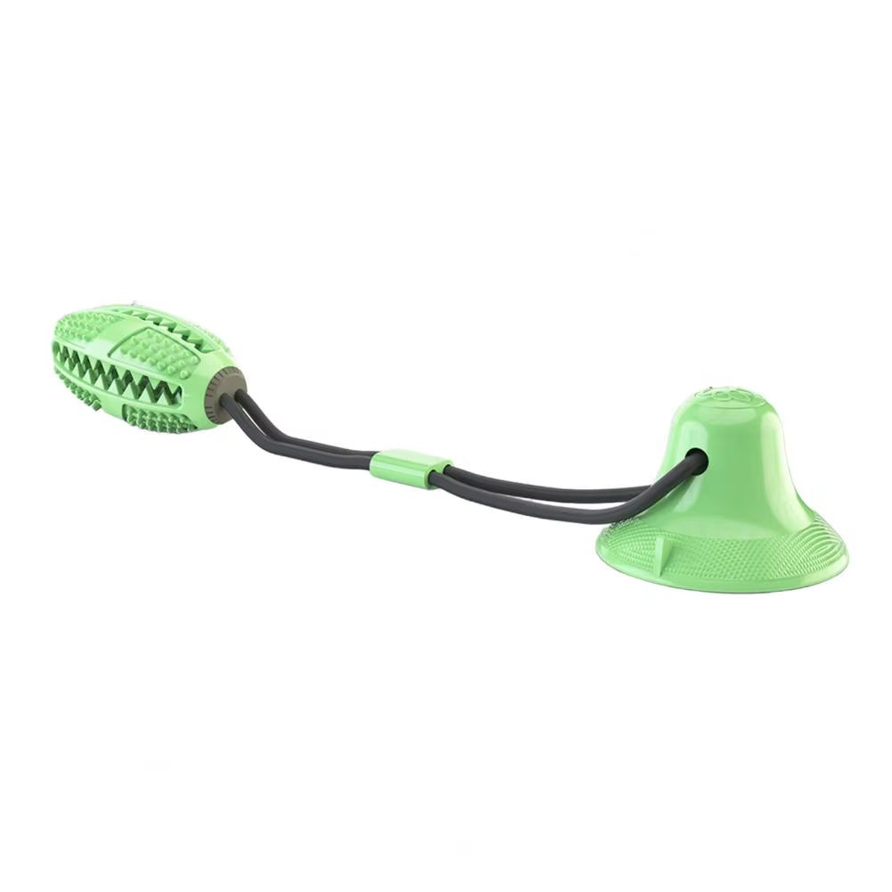 Suction Cup Dog Tug Toy - Chew Rope with Treat Ball – image 8