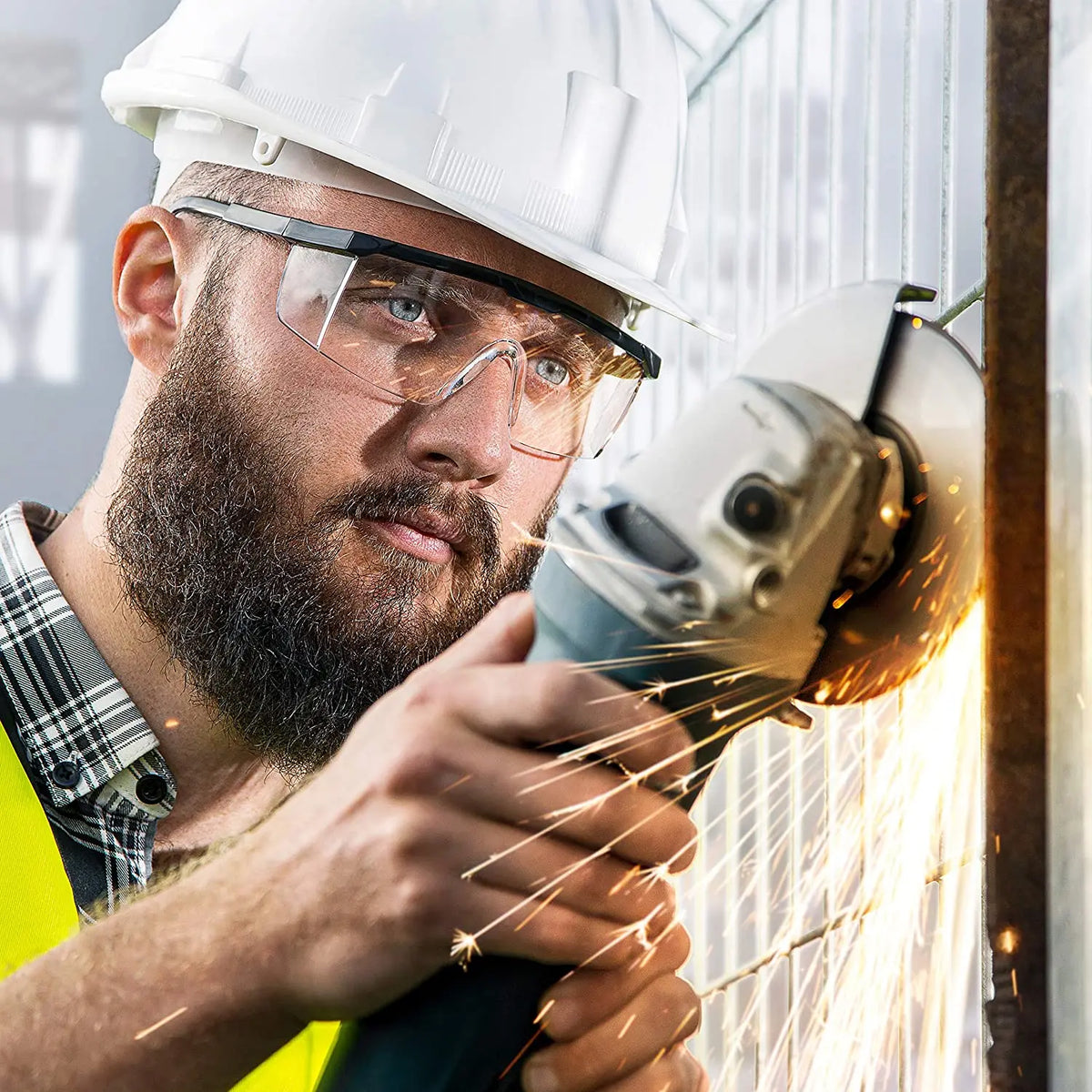 Work Safety Glasses Goggles, Anti-Splash, 2 Pack