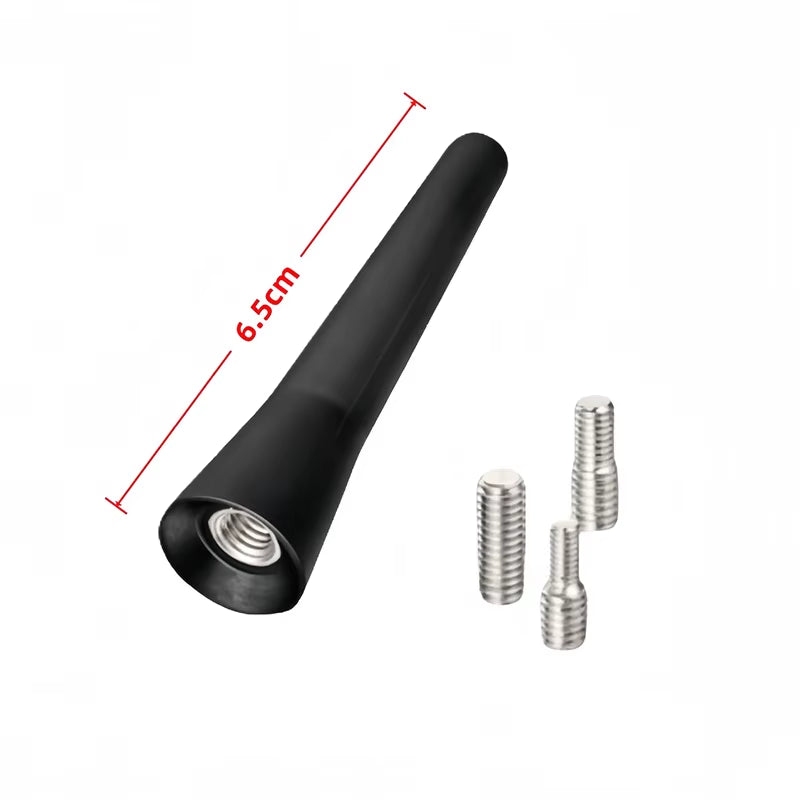 Short Car Antenna – 6.5 cm Stubby Antenna with 3 Adapters – image 2