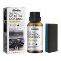 Car Plastic Restorer 30Ml - Trim Refurbishment Coating with Applicator Sponge