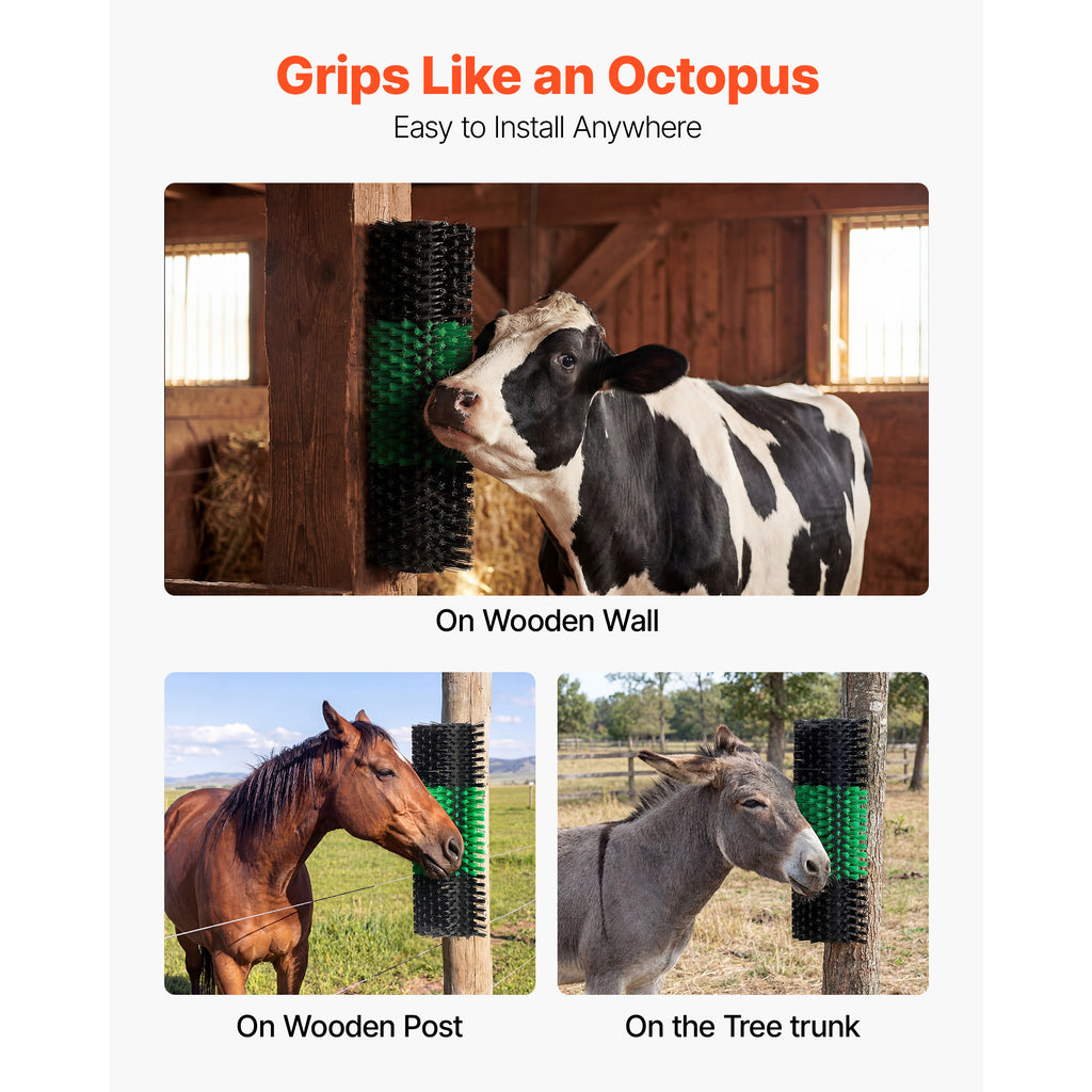 Livestock Scratching Brush for Goats, Cattle and Horses – image 5