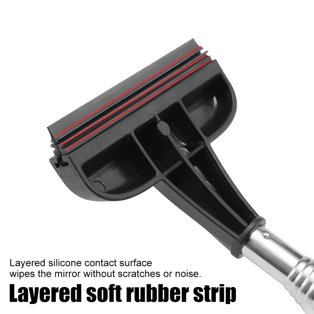 Long Handle Windshield Cleaning Tool - Interior Glass Wiper