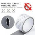 Window Screen Repair Tape - Self-Adhesive Fiberglass Mesh Patch