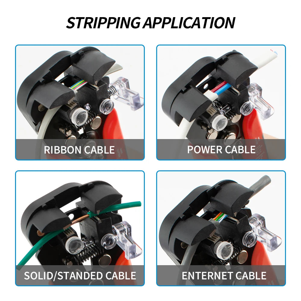 Automatic Wire Stripper with Cutter and Crimper – image 6