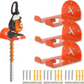 String Trimmer Wall Rack, 8 in Heavy Duty Steel Garage Hanger
