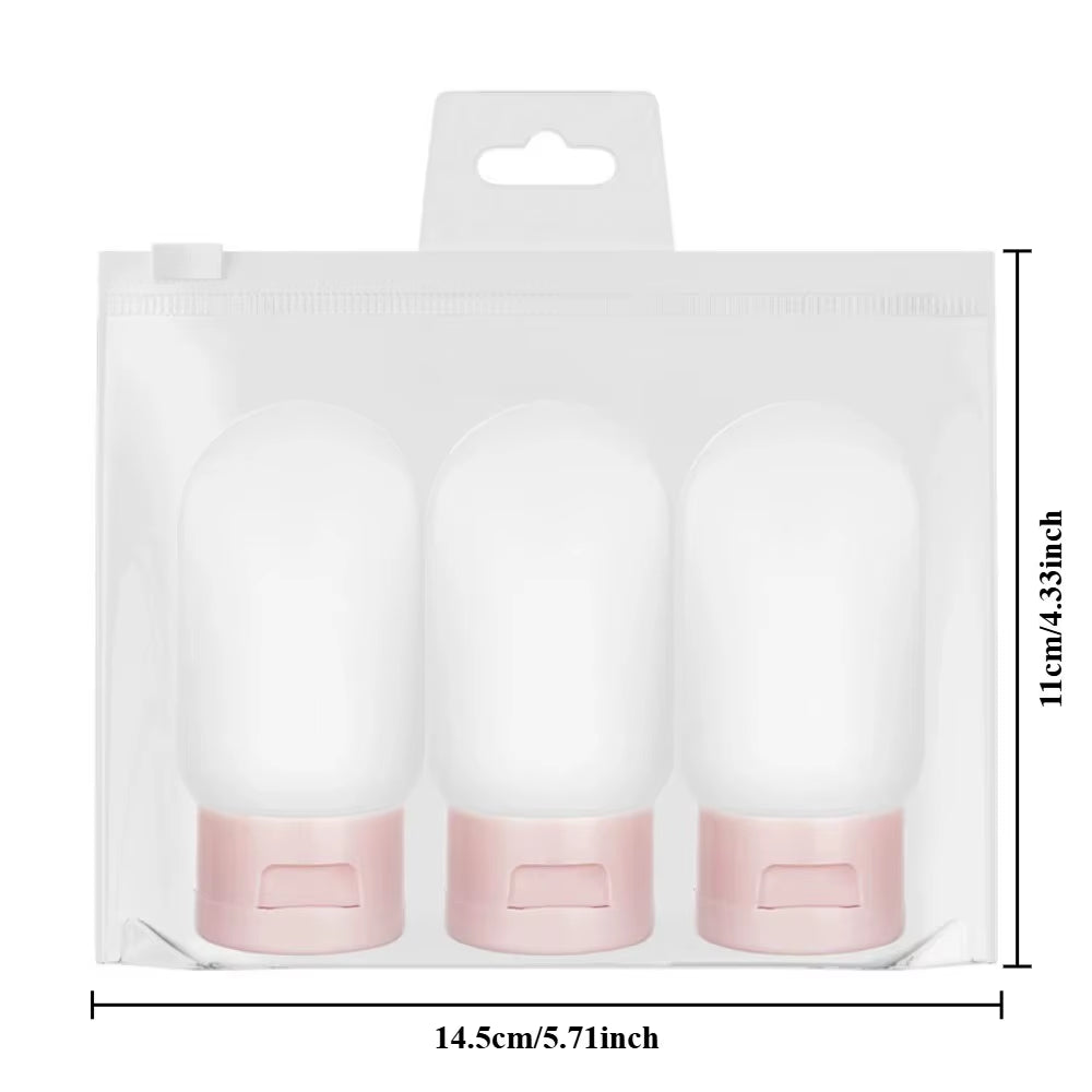 Travel Bottles 30 ml, 3-Pack Leakproof Refillable Squeeze Tubes – image 6
