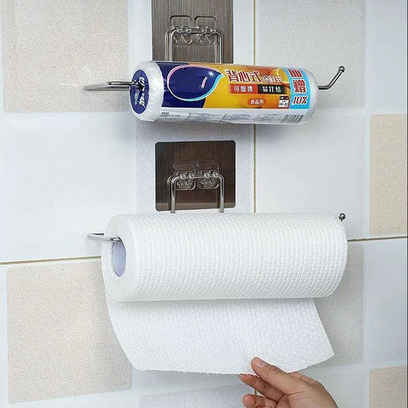 Hanging Toilet Paper Holder, Over-Tank Roll Storage Rack – image 2