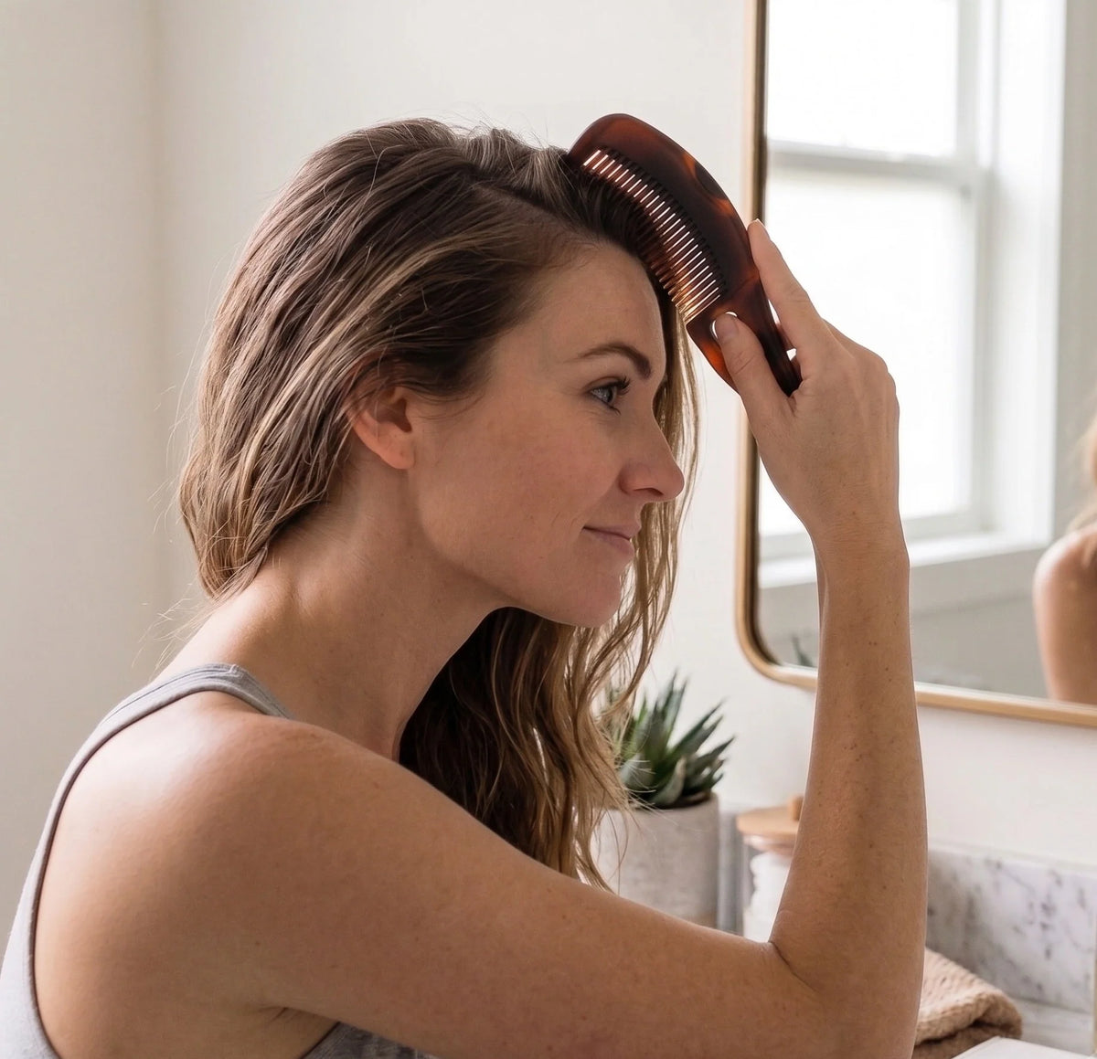 Scalp Comb – Self-Cleaning Dandruff Comb – image 7