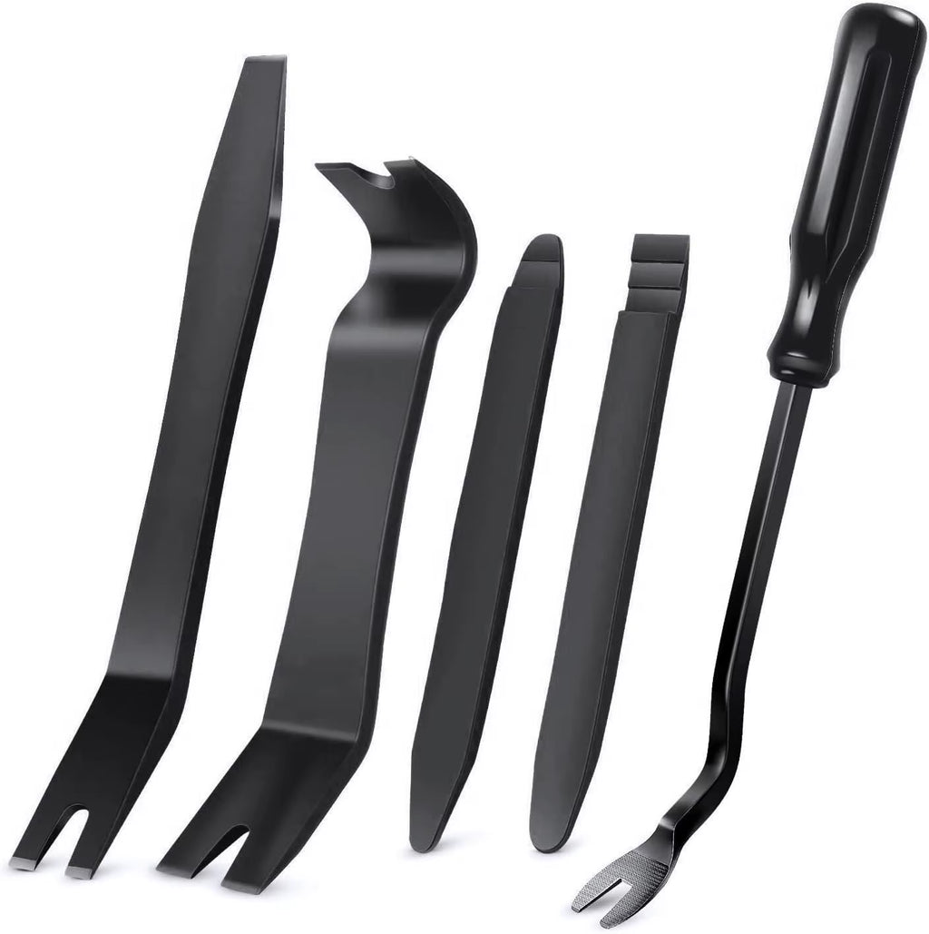 Trim Removal Tool Kit 5-Piece Nylon No-Scratch Pry Set for Car Panels – image 7