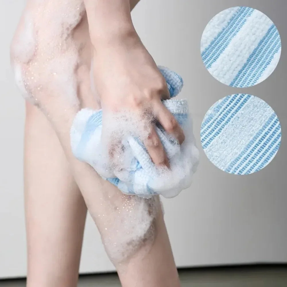 Japanese Exfoliating Bath Towel - Nylon Back Scrubber Cloth