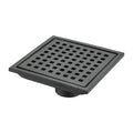 6 in Square Floor Drain with Removable Grid Grate – image 1
