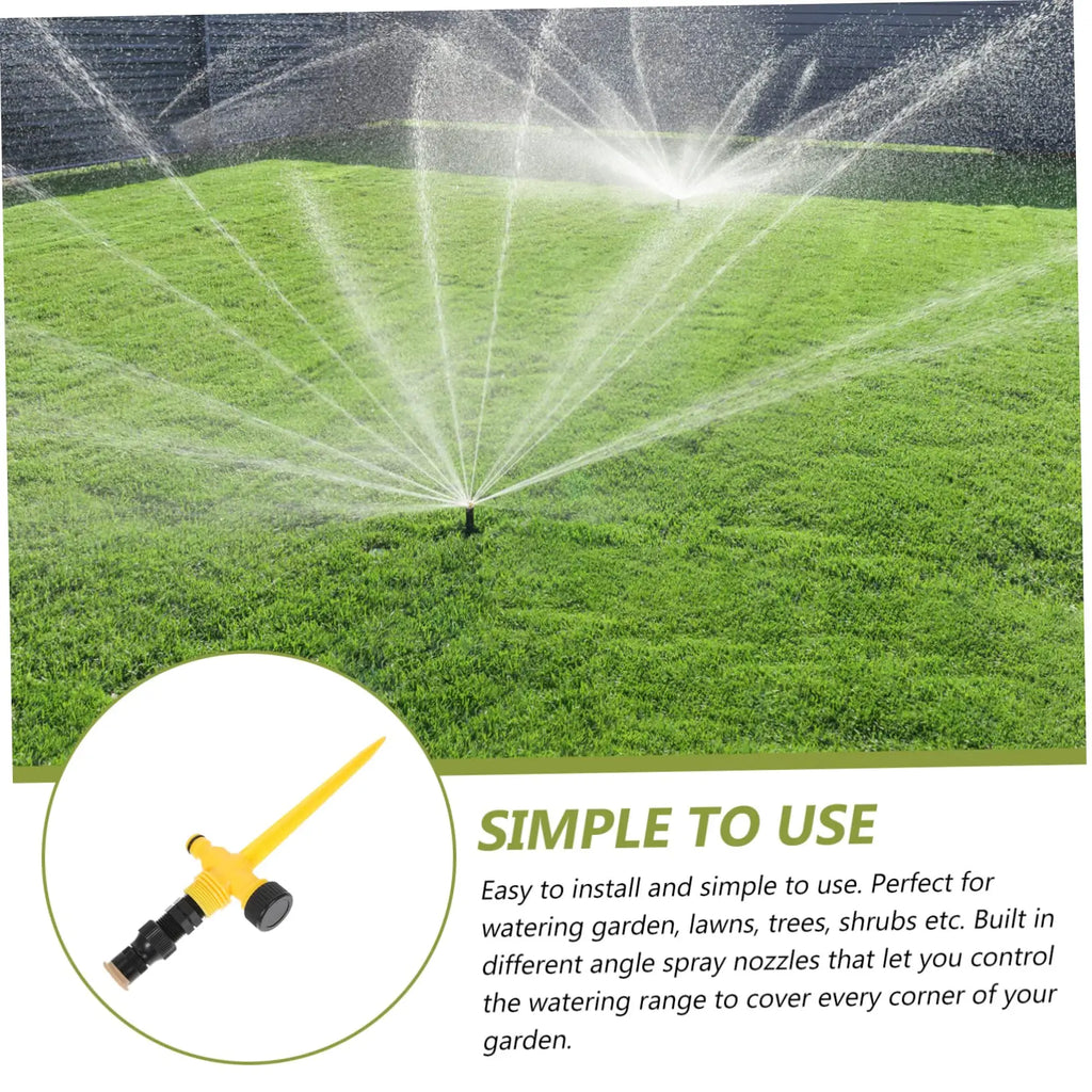 Garden Sprinkler, 360-Degree Rotating Lawn Irrigation Nozzle – image 5